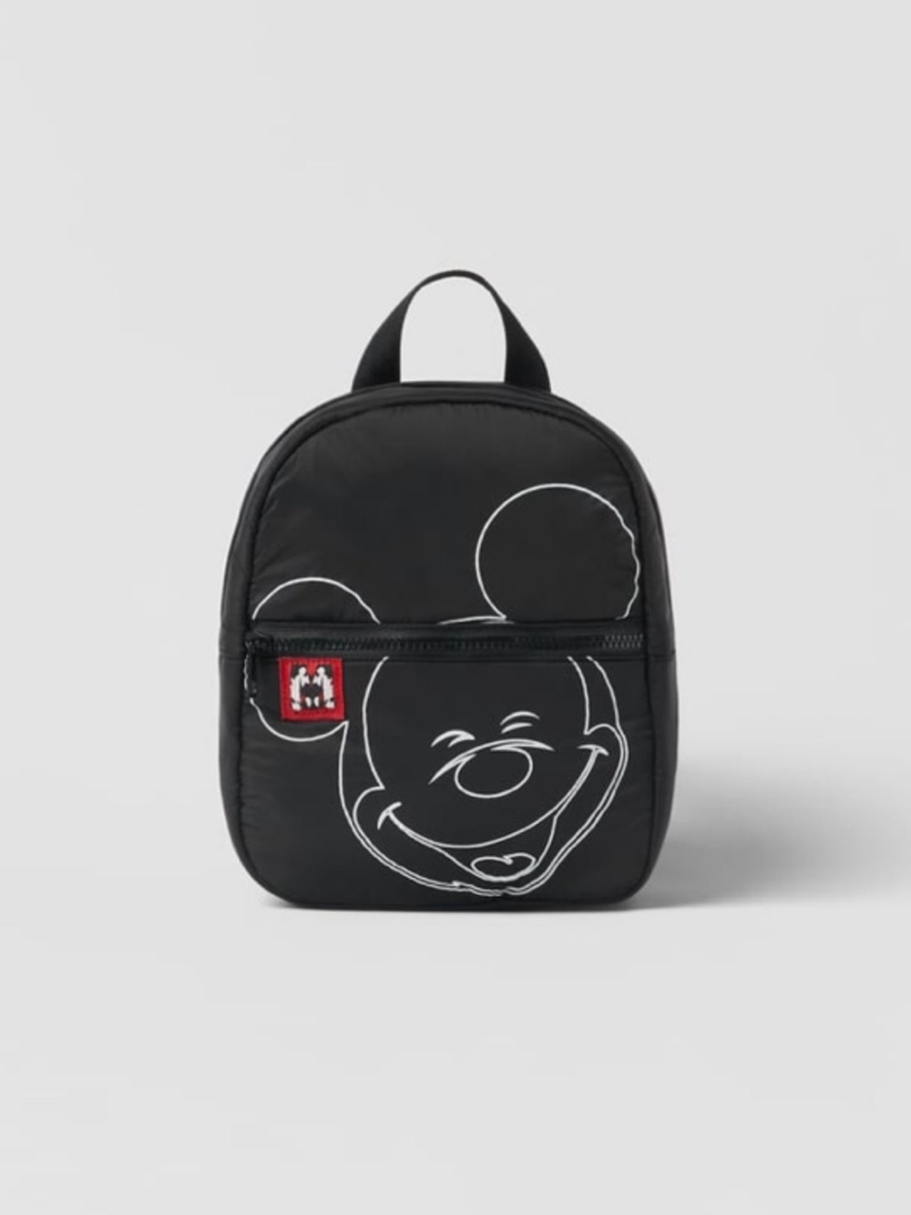 ZARA Kids Black Mickey Mouse Mini Backpack